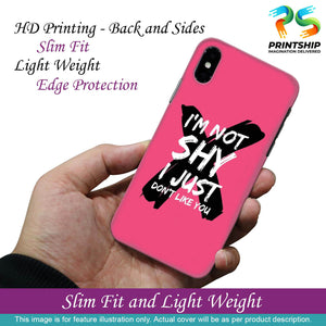 PS1322-I am Not Shy Back Cover for Apple iPhone 6 and iPhone 6S-Image2