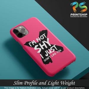 PS1322-I am Not Shy Back Cover for Apple iPhone X-Image4