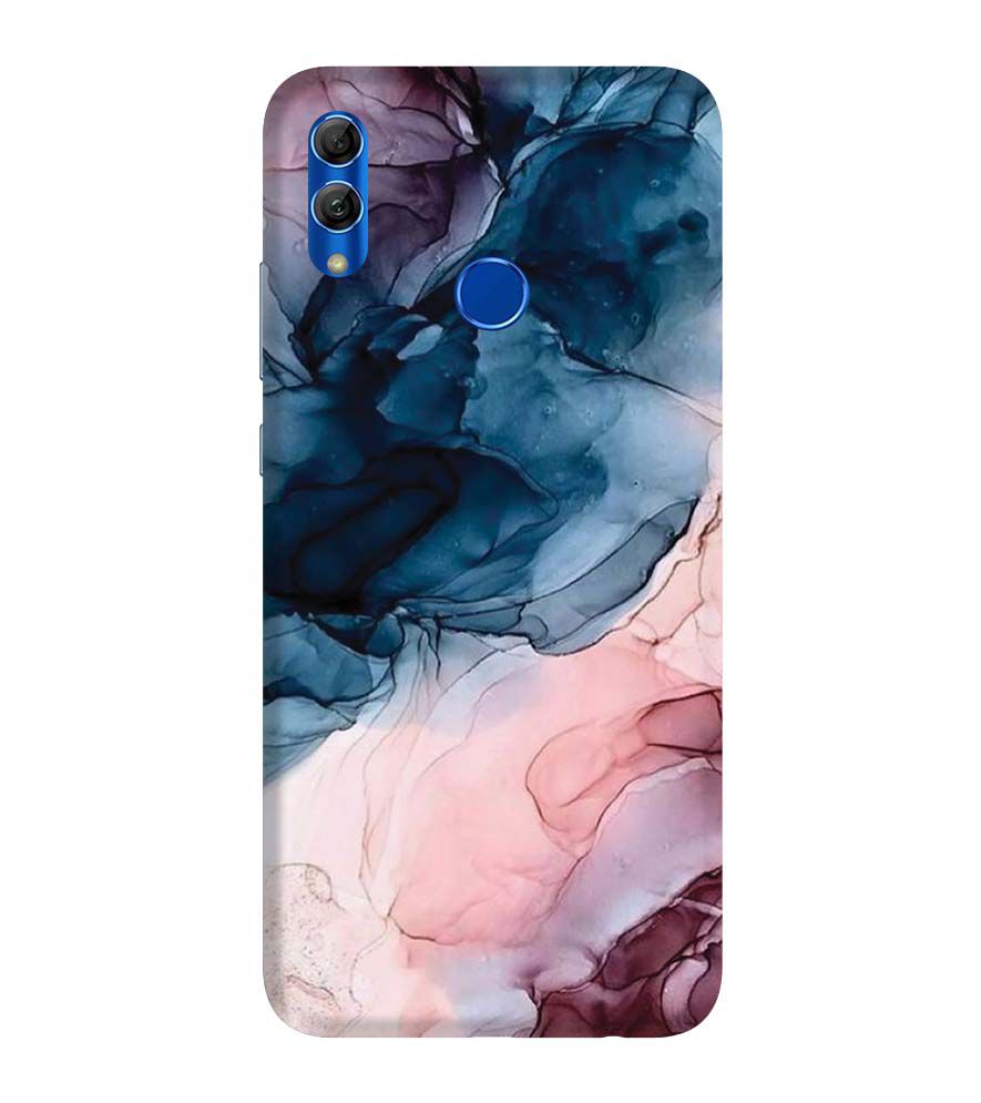 PS1323-Premium Marbles Back Cover for Honor 10 Lite