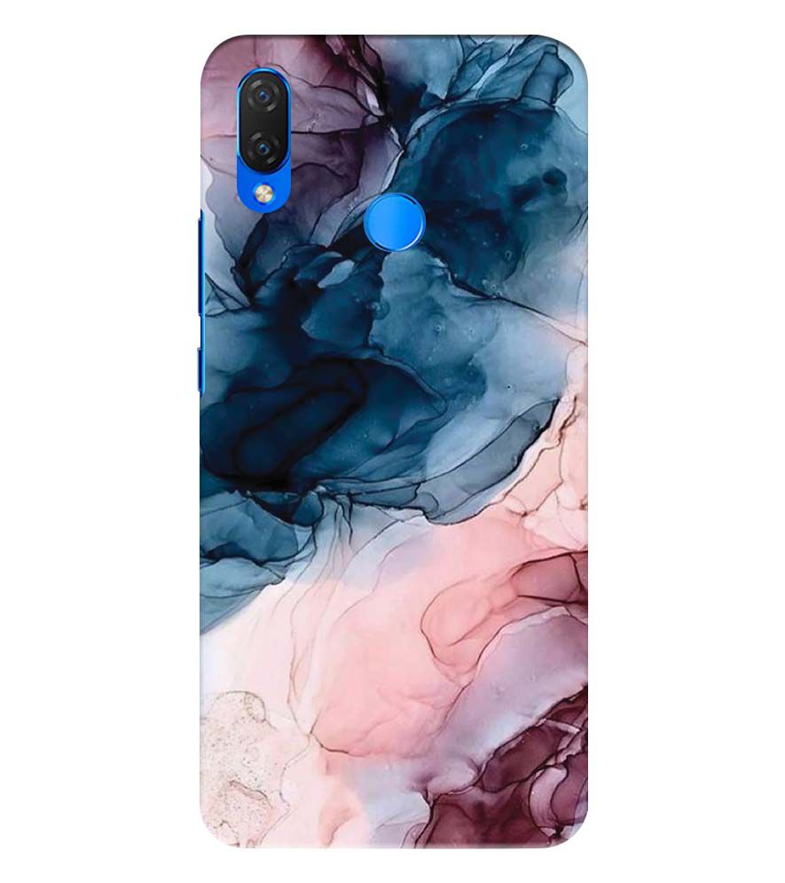 PS1323-Premium Marbles Back Cover for Huawei Nova 3 and 3i