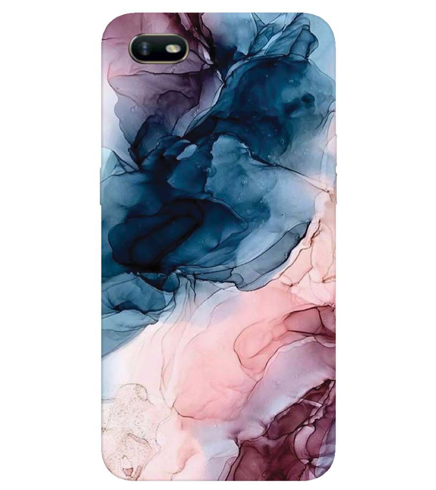 PS1323-Premium Marbles Back Cover for Oppo A1k