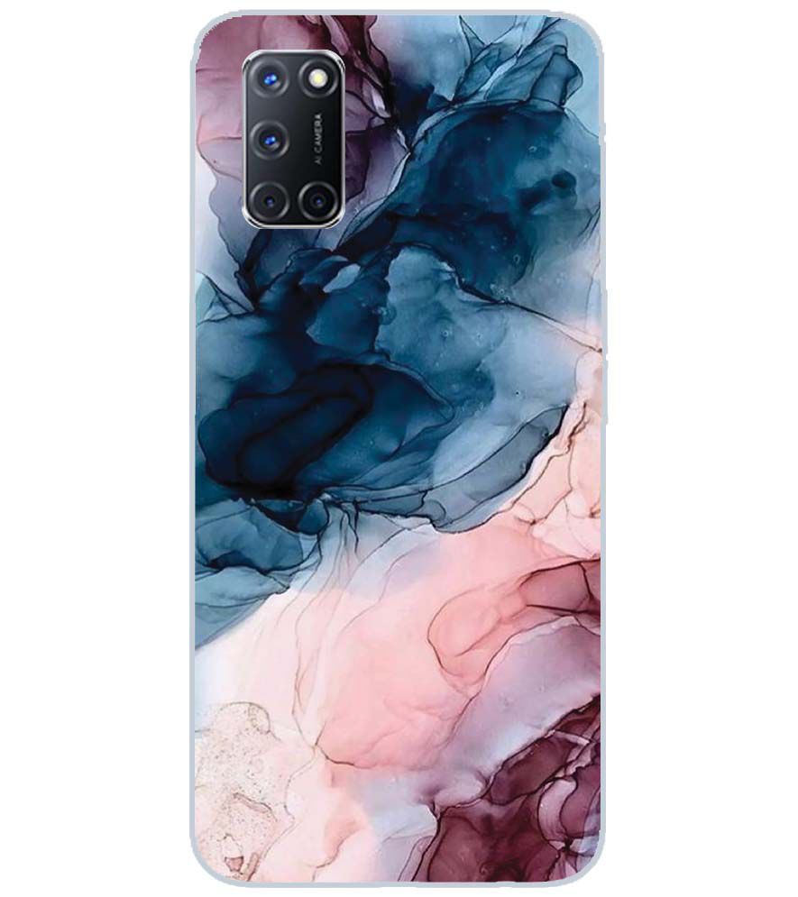 PS1323-Premium Marbles Back Cover for Oppo A72