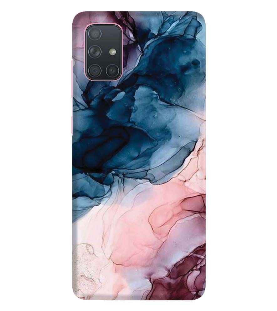 PS1323-Premium Marbles Back Cover for Samsung Galaxy A71