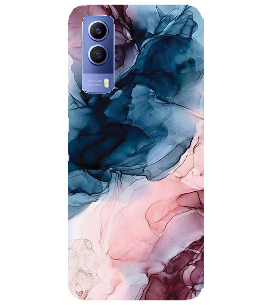 PS1323-Premium Marbles Back Cover for vivo Y53s