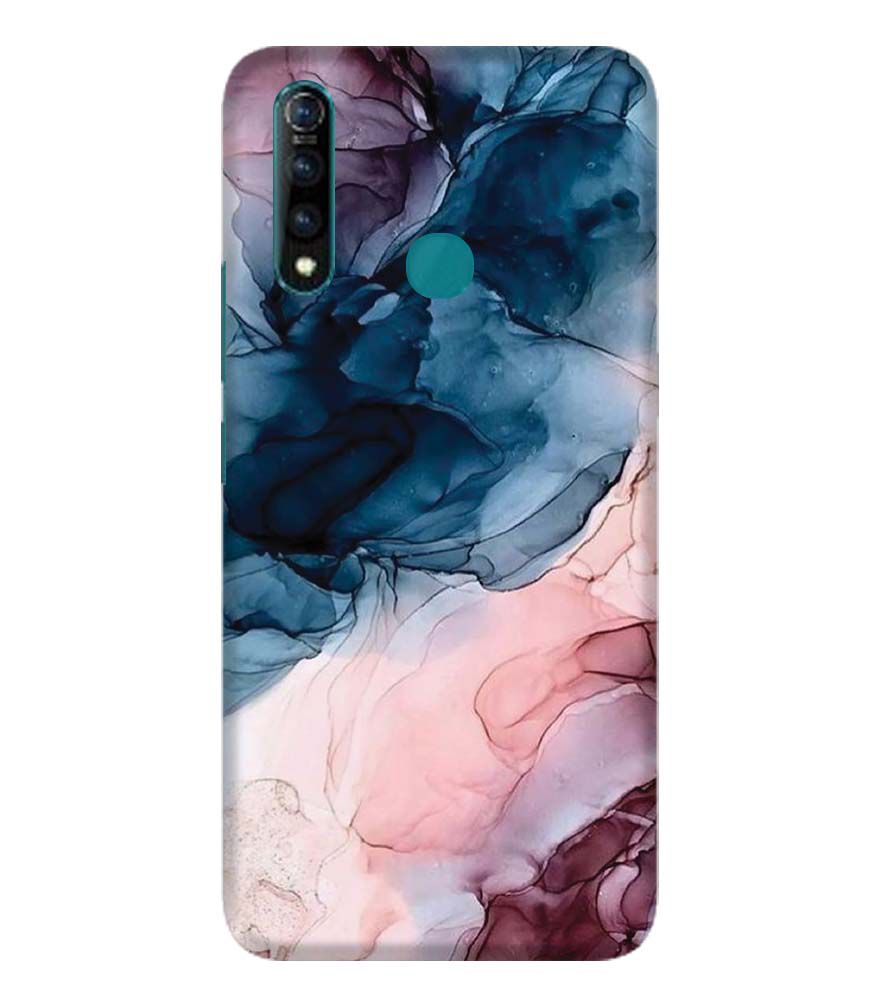 PS1323-Premium Marbles Back Cover for Vivo Z1 Pro