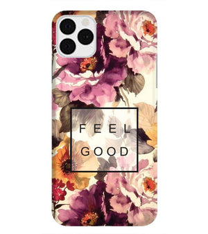 PS1324-Feel Good Flowers Back Cover for Apple iPhone 11 Pro