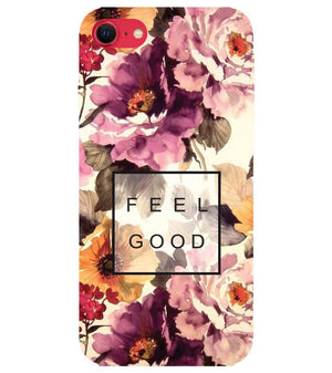 PS1324-Feel Good Flowers Back Cover for Apple iPhone SE (2020)
