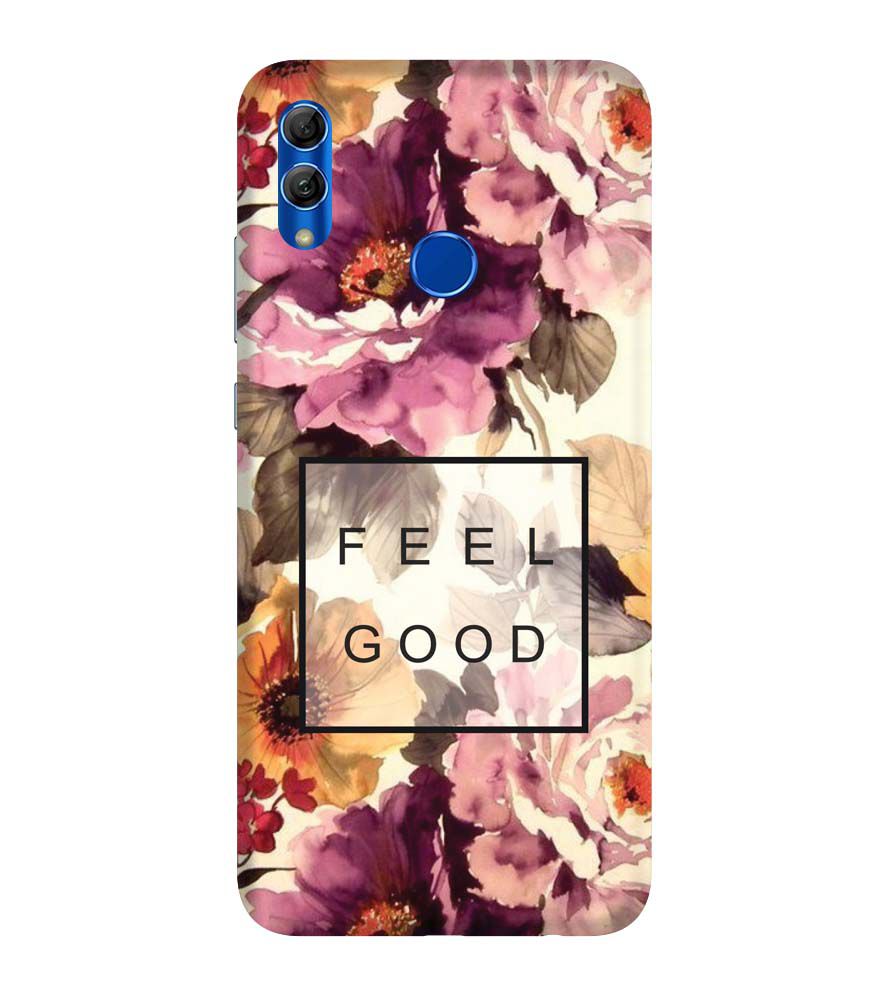 PS1324-Feel Good Flowers Back Cover for Honor 10 Lite