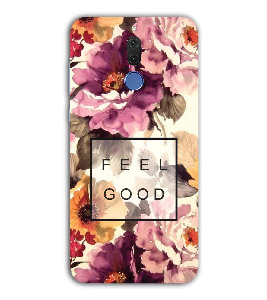 PS1324-Feel Good Flowers Back Cover for Huawei Nova 2i