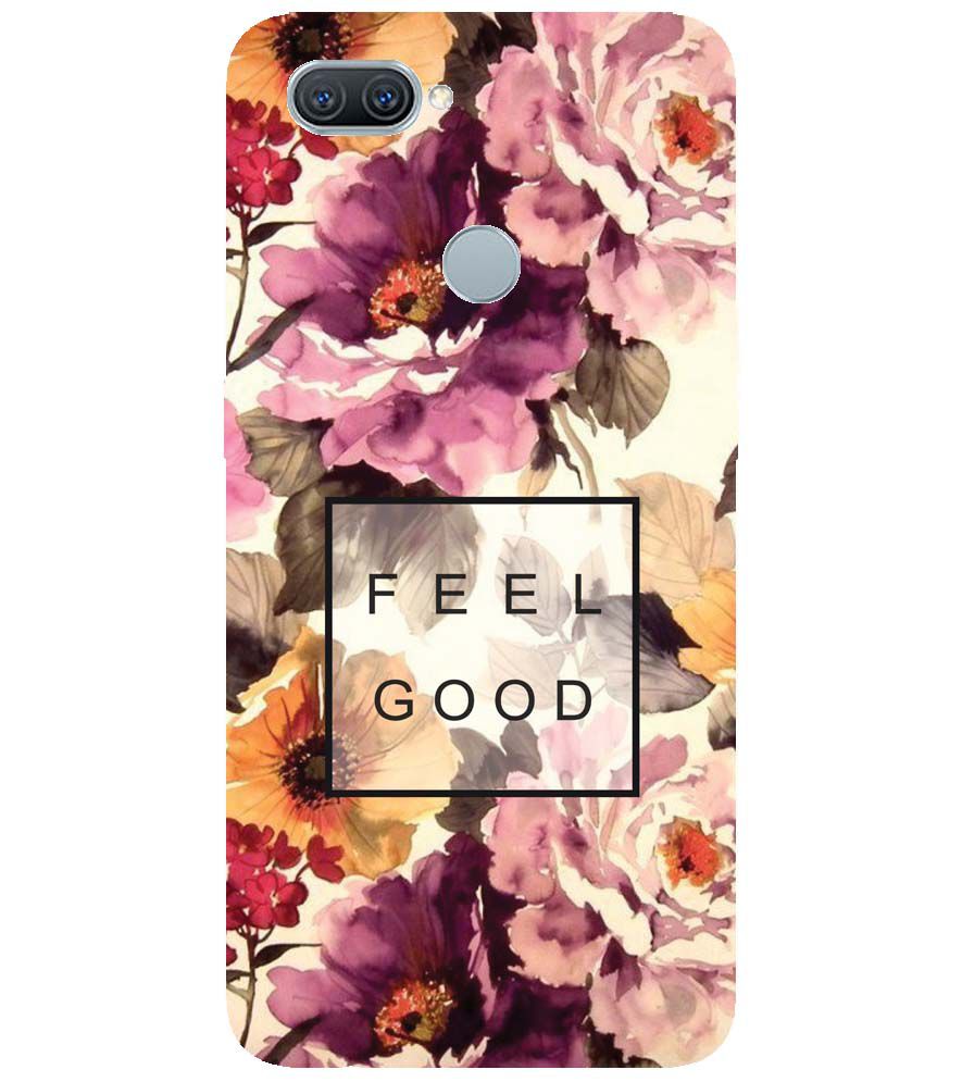 PS1324-Feel Good Flowers Back Cover for Oppo A7