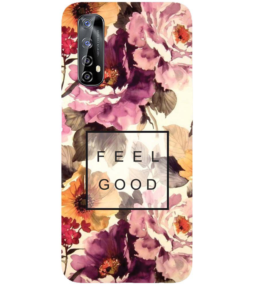 PS1324-Feel Good Flowers Back Cover for Realme Narzo 30