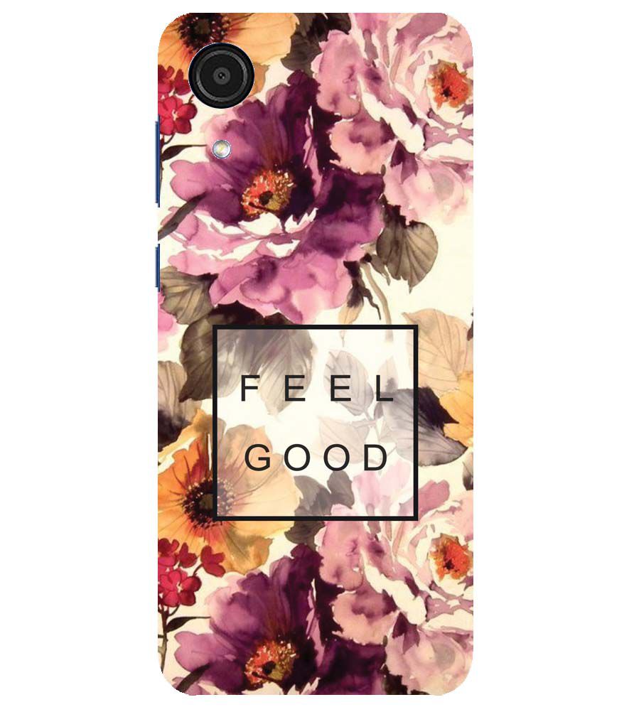 PS1324-Feel Good Flowers Back Cover for Samsung Galaxy A03 Core