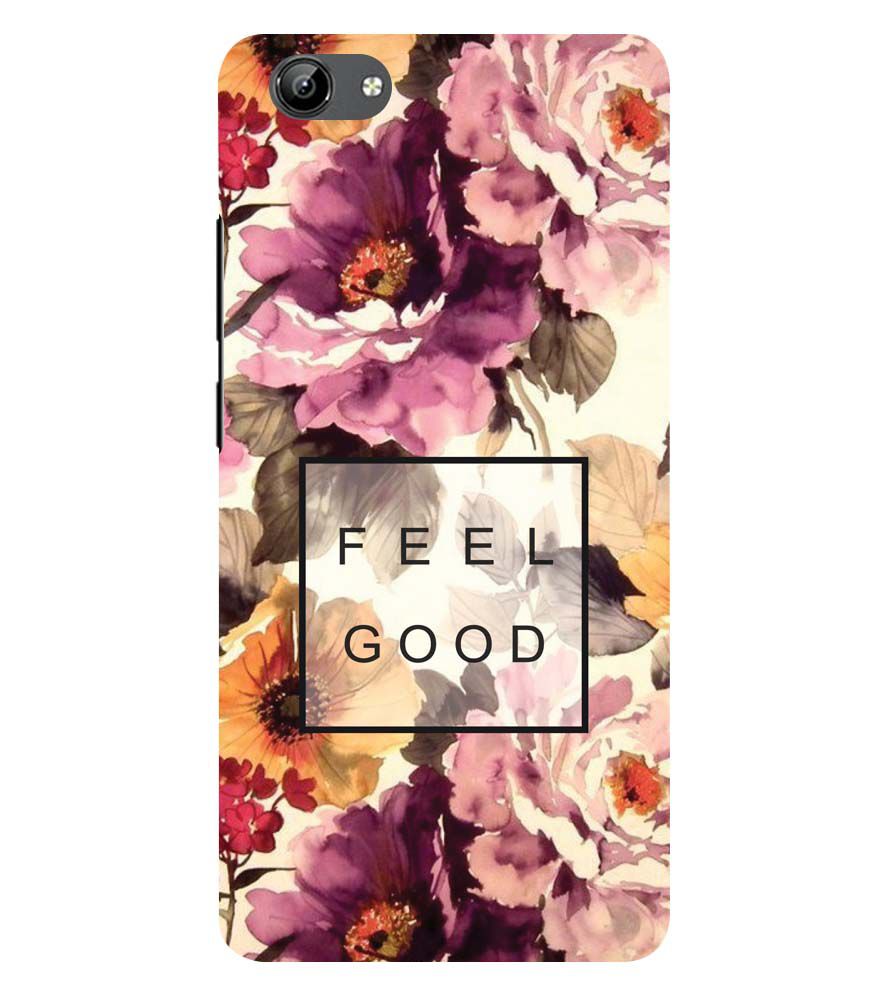 PS1324-Feel Good Flowers Back Cover for Vivo Y71i