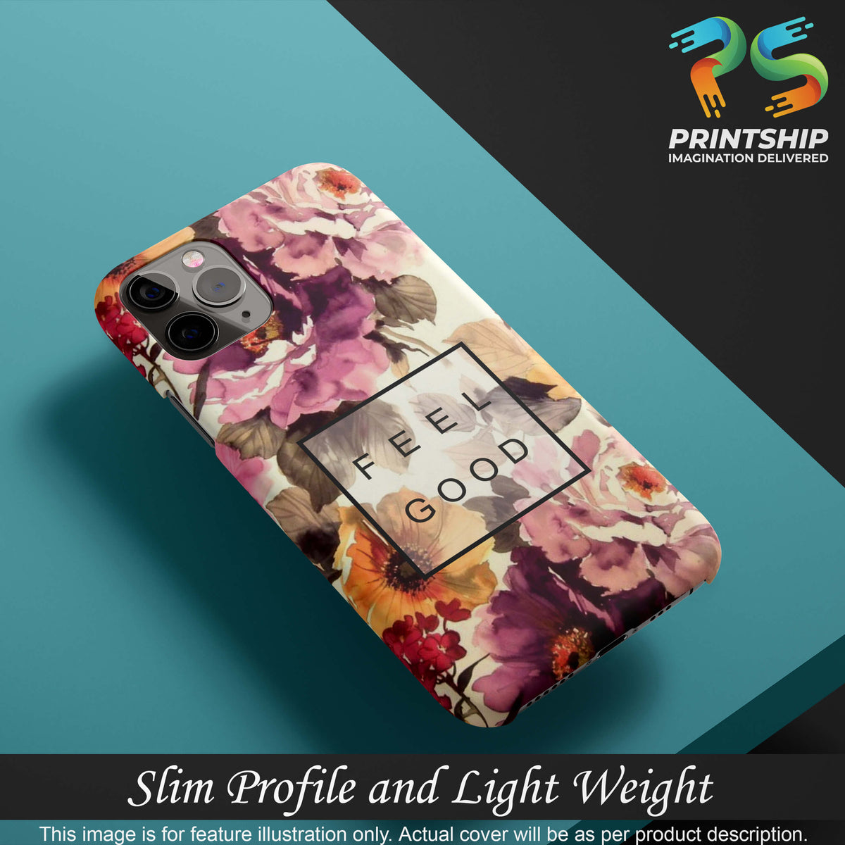 PS1324-Feel Good Flowers Back Cover for vivo X70 Pro+-Image4
