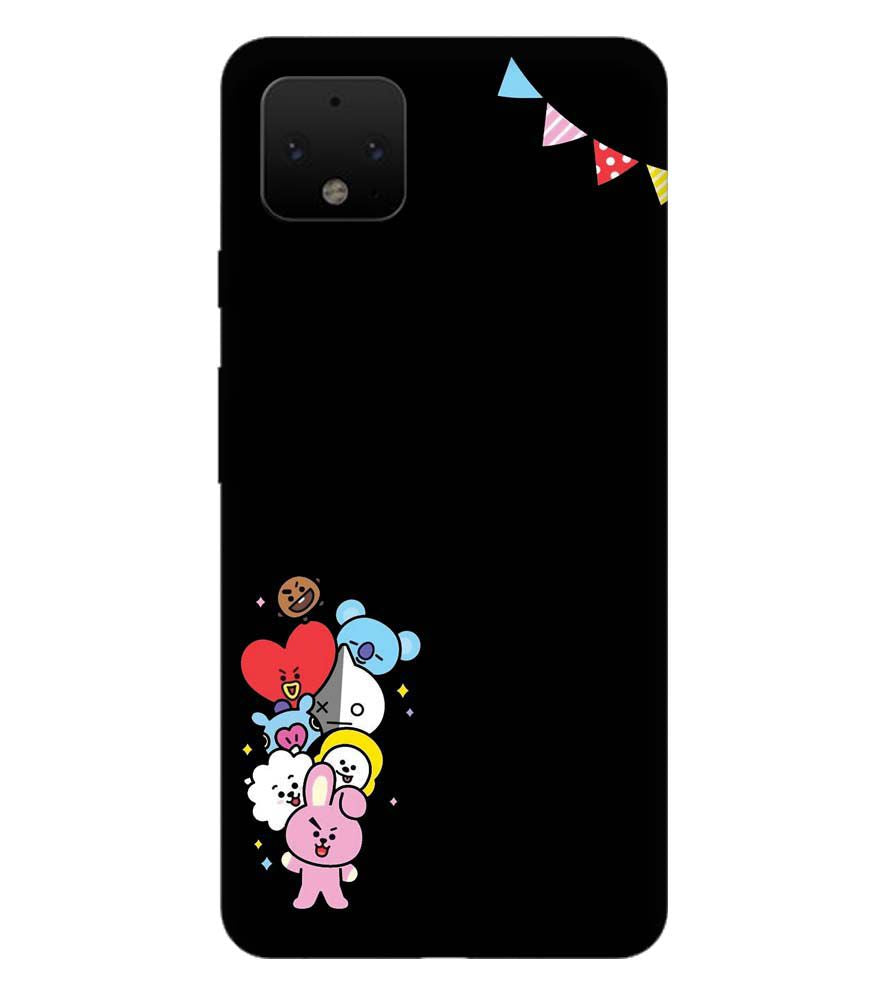 PS1325-Animals Brigade Back Cover for Google Pixel 4