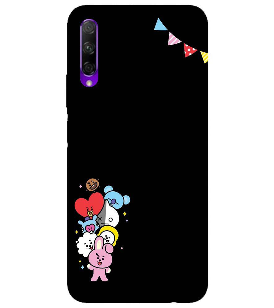 PS1325-Animals Brigade Back Cover for Honor 9X Pro