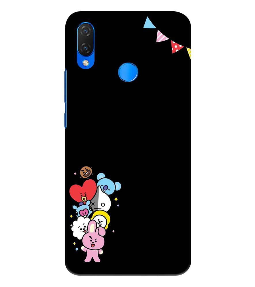 PS1325-Animals Brigade Back Cover for Huawei Nova 3 and 3i