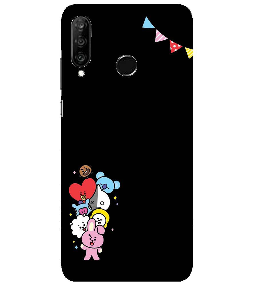 PS1325-Animals Brigade Back Cover for Huawei nova 4e