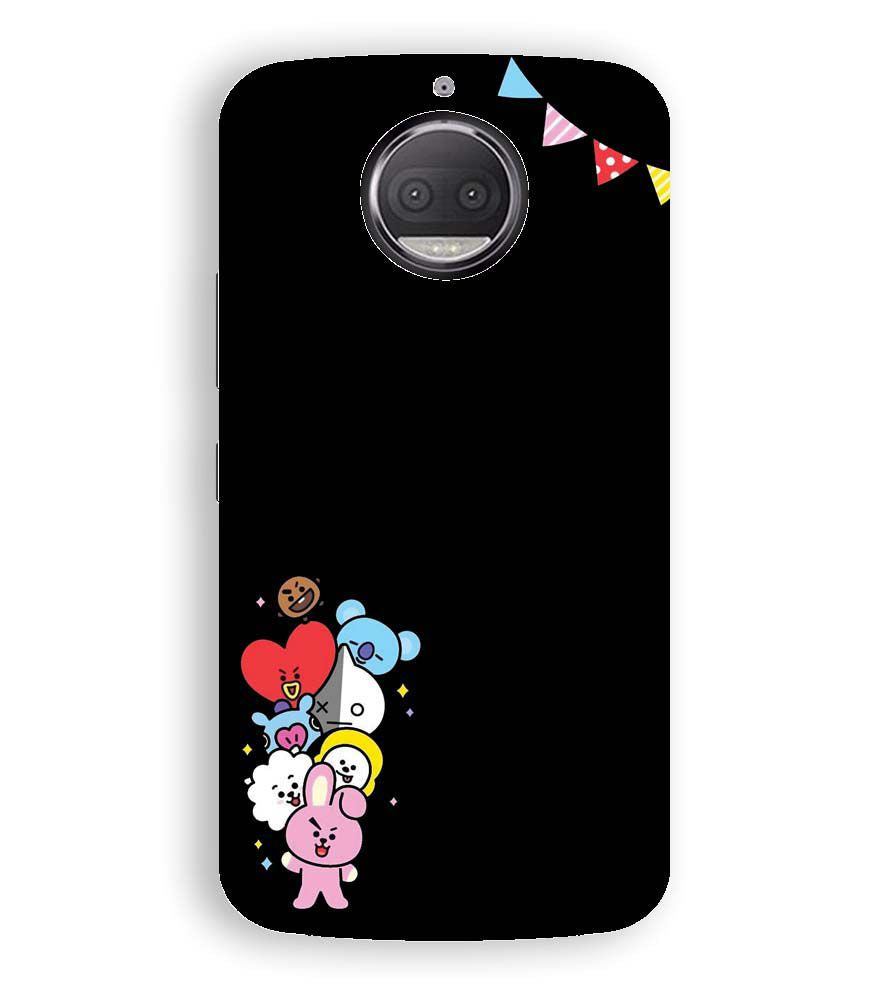 PS1325-Animals Brigade Back Cover for Motorola Moto G5S Plus