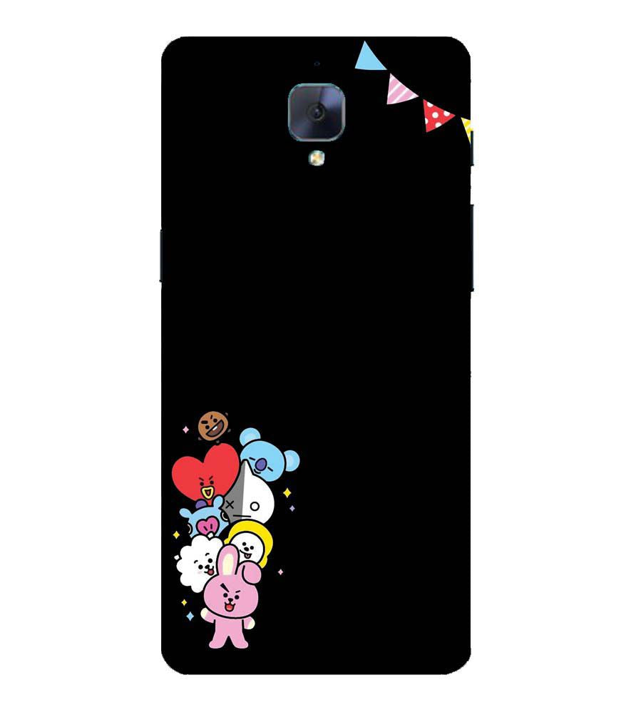PS1325-Animals Brigade Back Cover for OnePlus 3 and OnePlus 3T