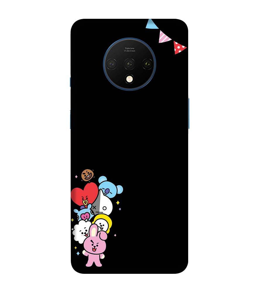 PS1325-Animals Brigade Back Cover for OnePlus 7T