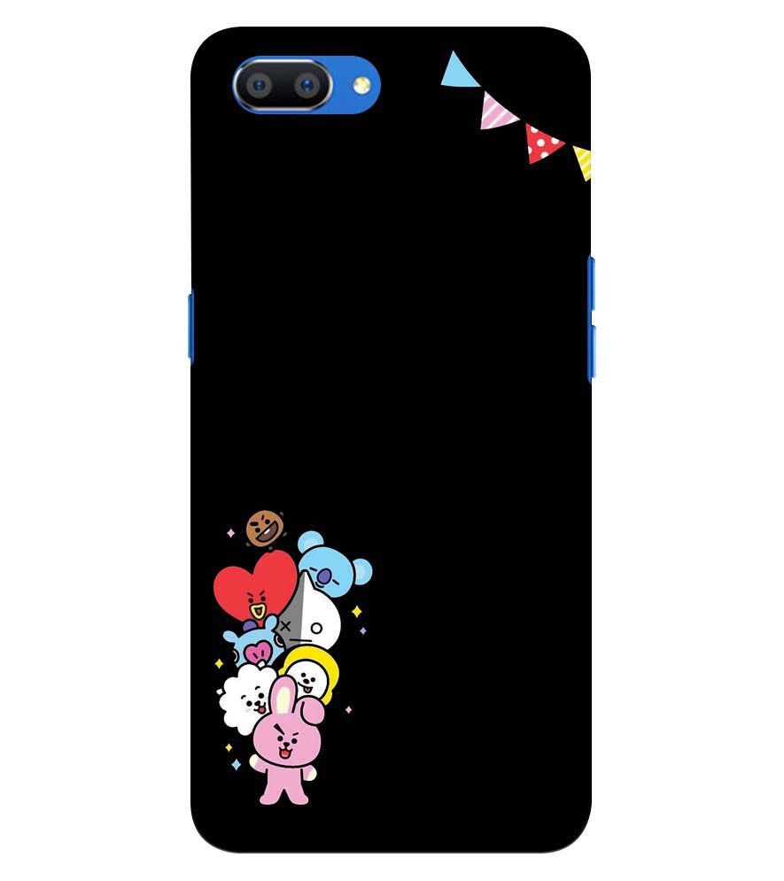PS1325-Animals Brigade Back Cover for Oppo A5