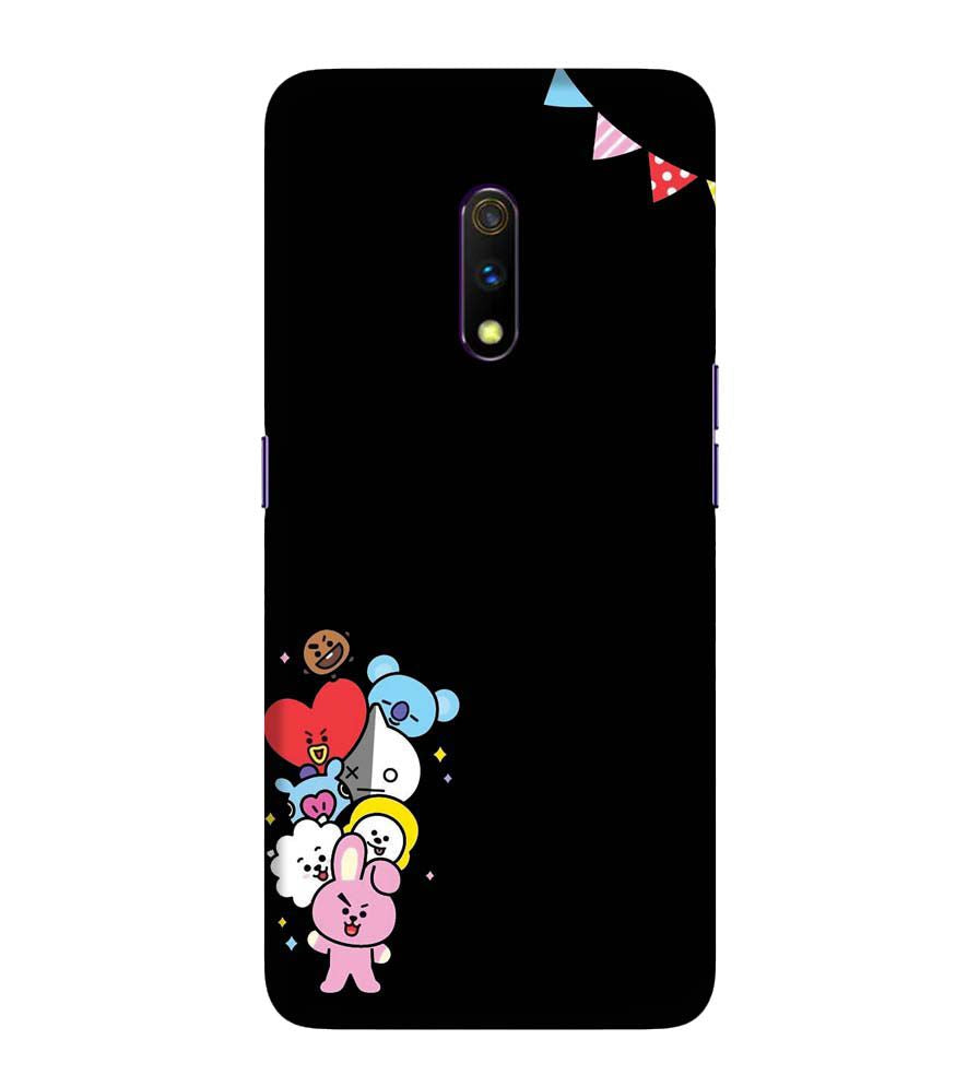 PS1325-Animals Brigade Back Cover for Realme X