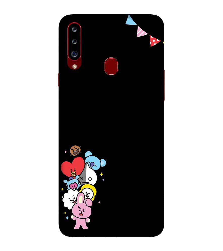 PS1325-Animals Brigade Back Cover for Samsung Galaxy A20s
