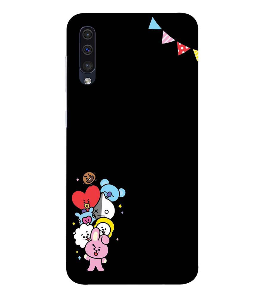 PS1325-Animals Brigade Back Cover for Samsung Galaxy A50