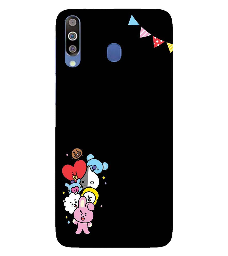 PS1325-Animals Brigade Back Cover for Samsung Galaxy M30