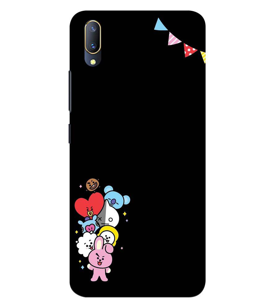 PS1325-Animals Brigade Back Cover for Vivo V11 Pro