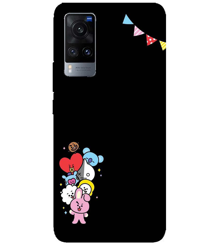 PS1325-Animals Brigade Back Cover for vivo X60