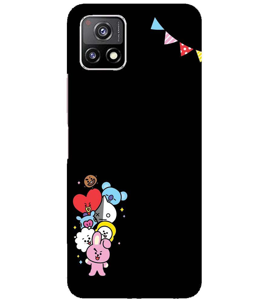 PS1325-Animals Brigade Back Cover for vivo Y52s