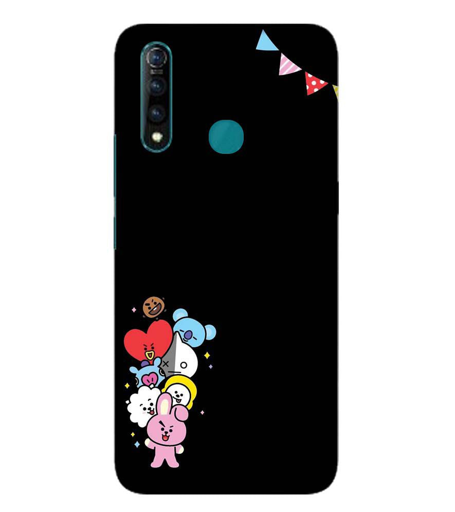 PS1325-Animals Brigade Back Cover for Vivo Z1 Pro