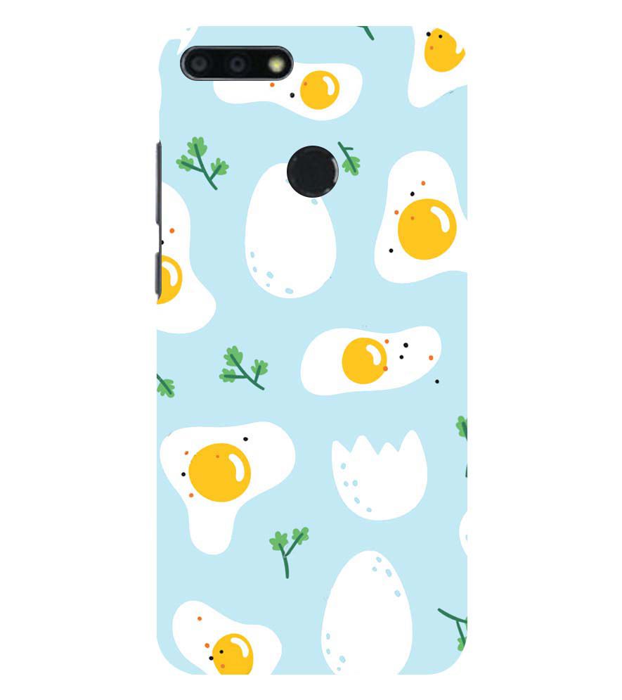 PS1326-Natural Abstract Pattern Back Cover for Huawei Honor 7A