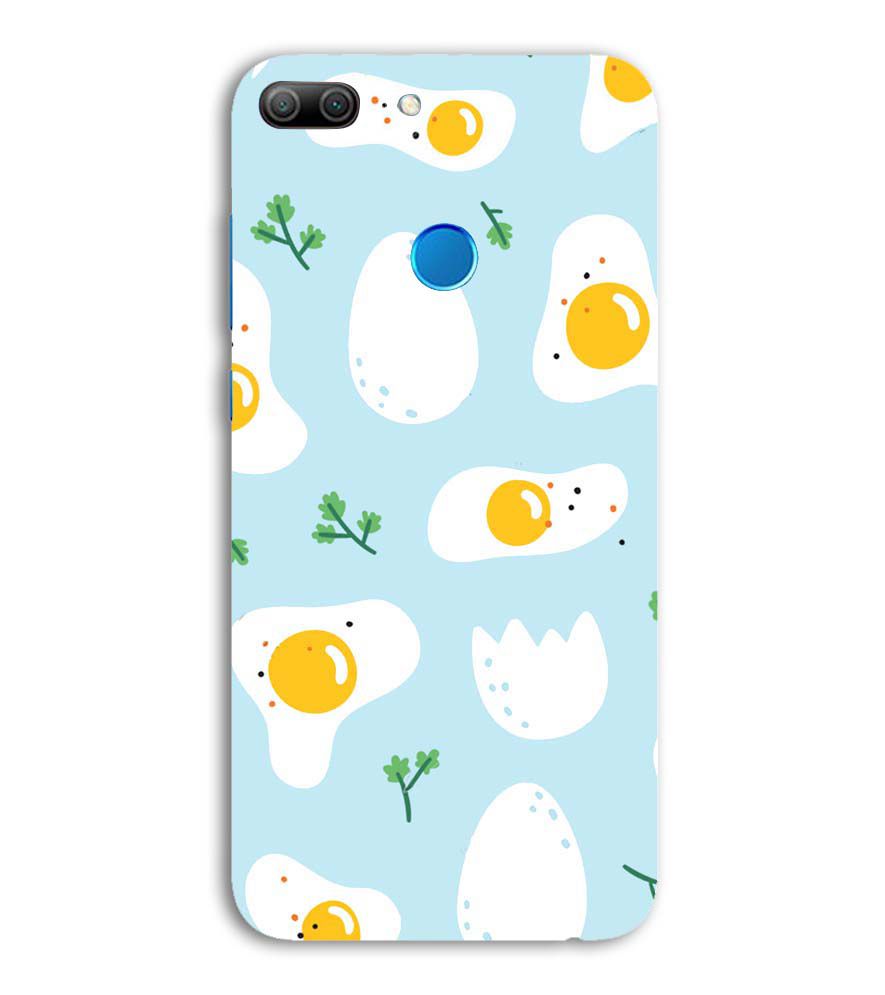 PS1326-Natural Abstract Pattern Back Cover for Huawei Honor 9 Lite