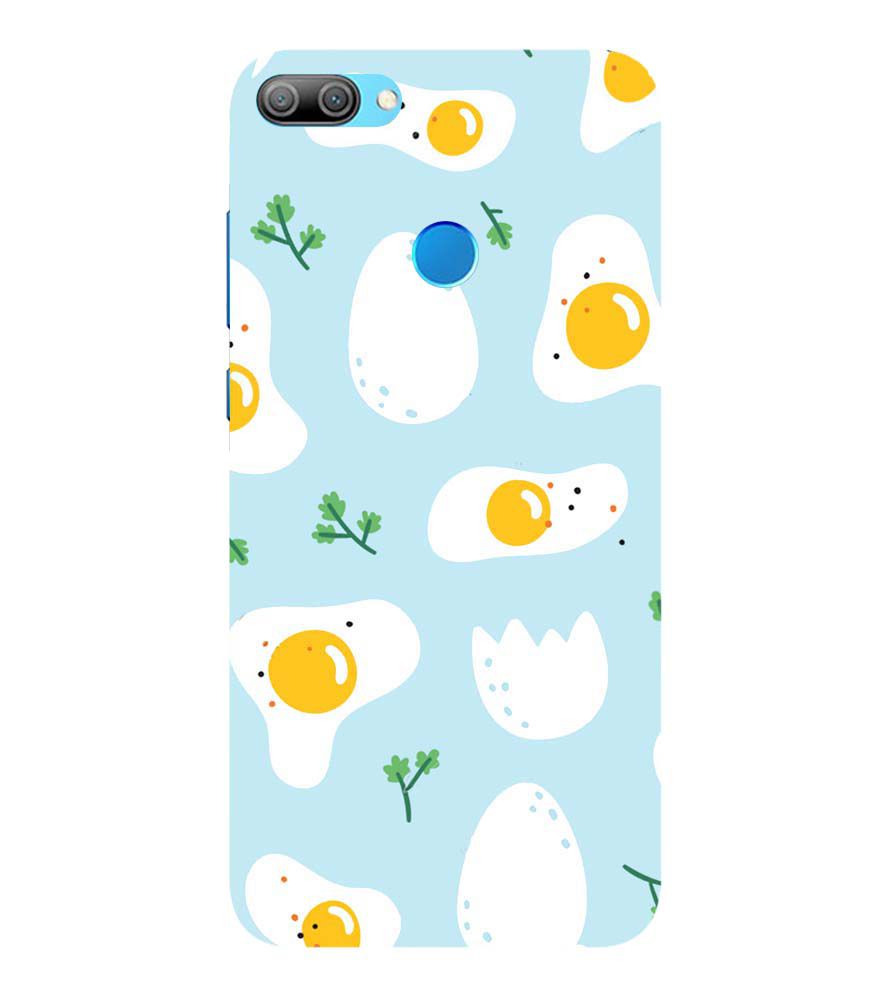 PS1326-Natural Abstract Pattern Back Cover for Huawei Honor 9N