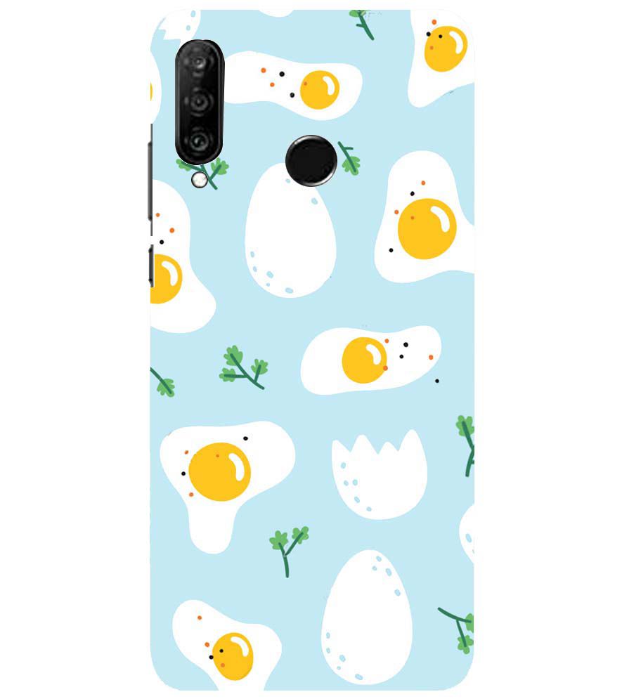 PS1326-Natural Abstract Pattern Back Cover for Huawei nova 4e