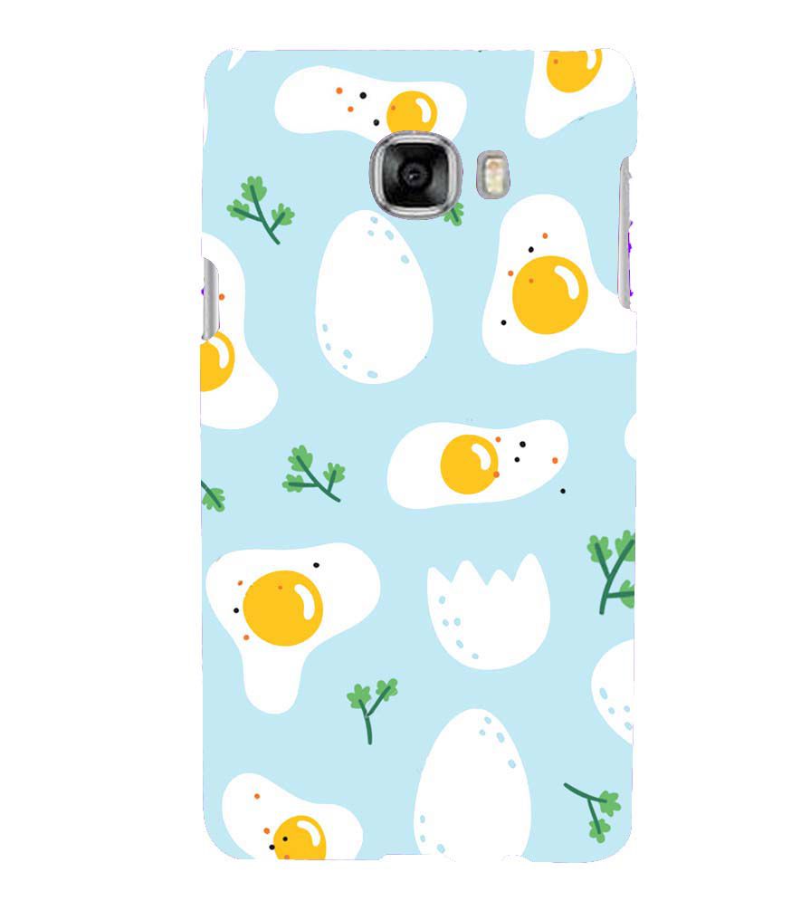 PS1326-Natural Abstract Pattern Back Cover for Samsung Galaxy C7 Pro