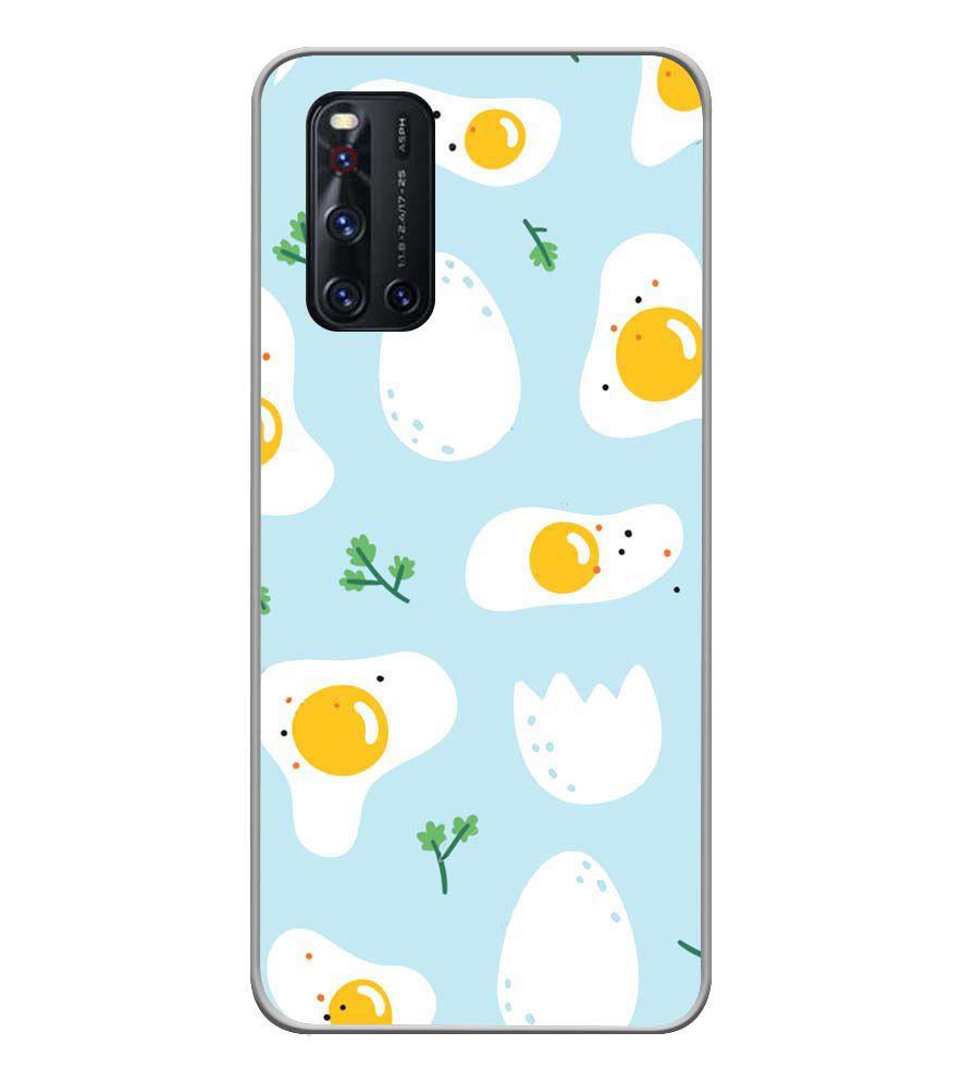 PS1326-Natural Abstract Pattern Back Cover for Vivo V19