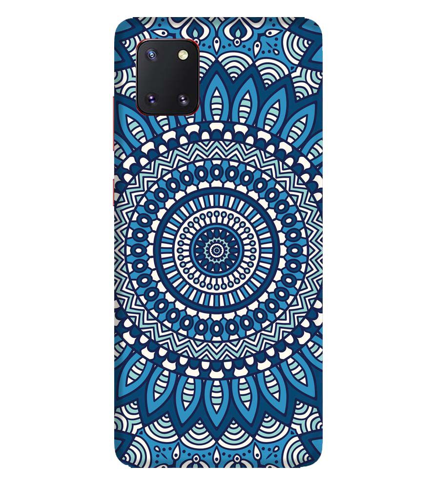 PS1327-Blue Mandala Design Back Cover for Samsung Galaxy Note10 Lite