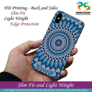 PS1327-Blue Mandala Design Back Cover for Apple iPhone 6 and iPhone 6S-Image2
