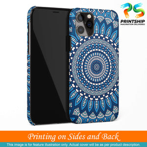 PS1327-Blue Mandala Design Back Cover for Apple iPhone X-Image3
