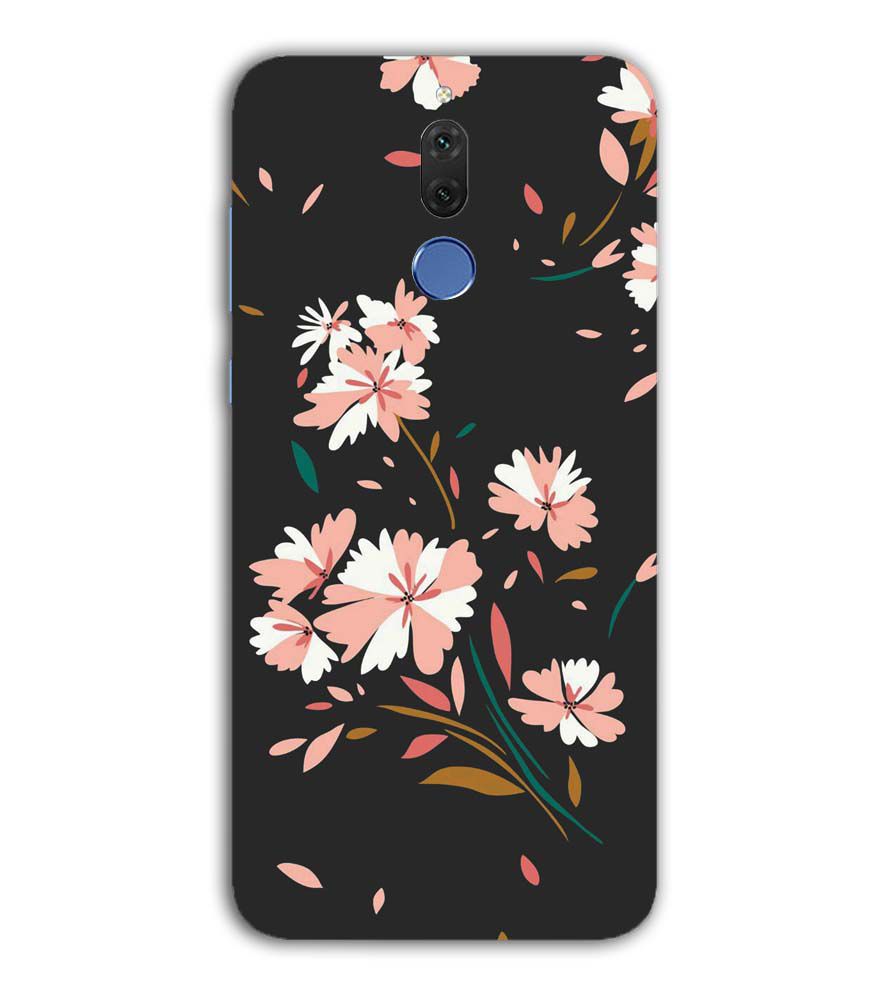 PS1328-Flower Pattern Back Cover for Huawei Nova 2i