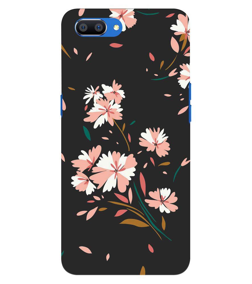 PS1328-Flower Pattern Back Cover for Oppo A5