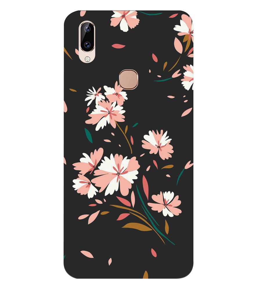 PS1328-Flower Pattern Back Cover for Vivo Y83 Pro