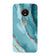 PS1329-Golden Green Marble Back Cover for Motorola Moto E4 Plus