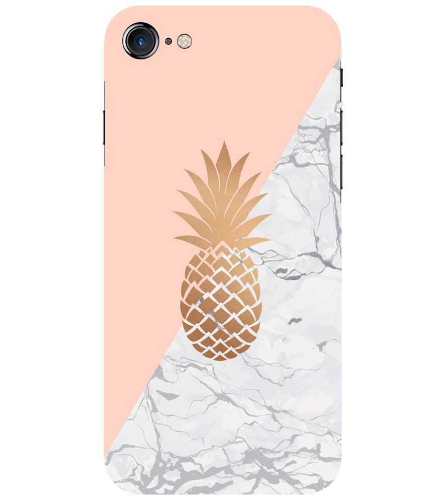 PS1330-Pineapple Marble Back Cover for Apple iPhone 7