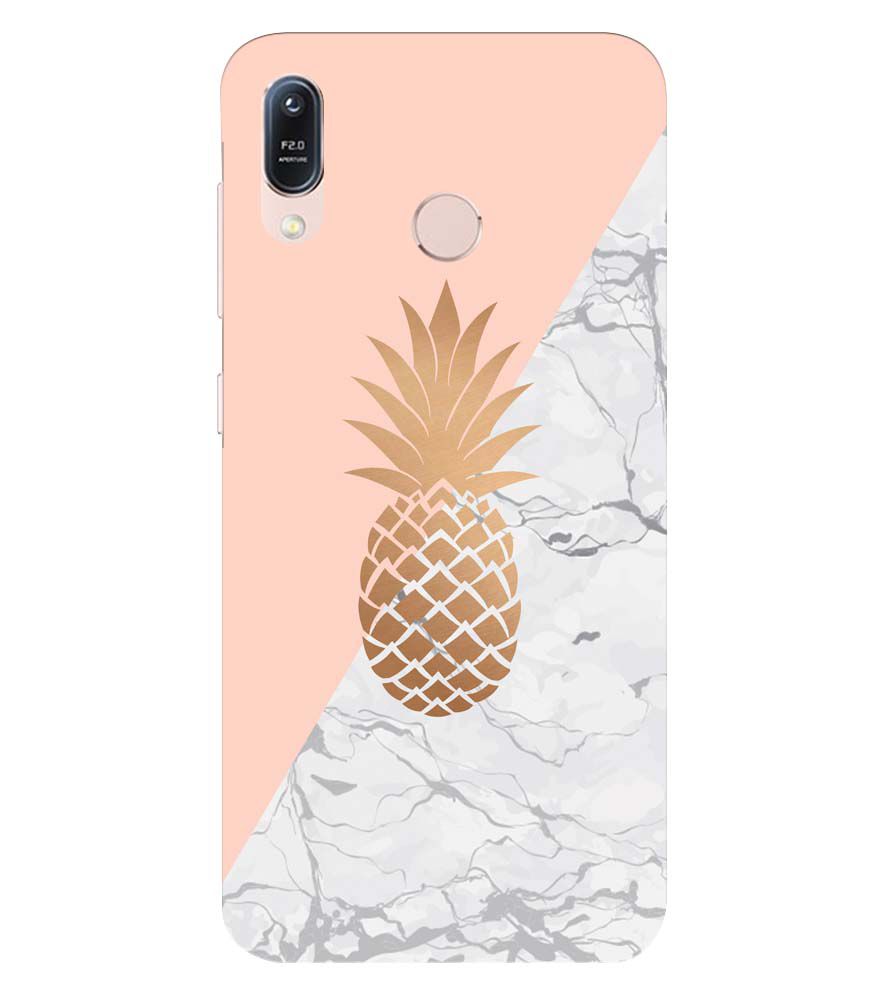 PS1330-Pineapple Marble Back Cover for Asus Zenfone Max (M1) ZB556KL
