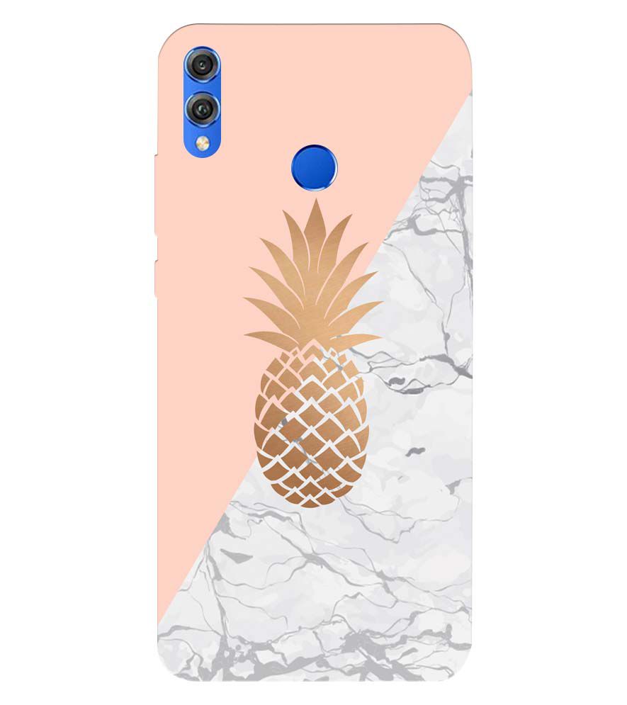 PS1330-Pineapple Marble Back Cover for Huawei Honor 8X